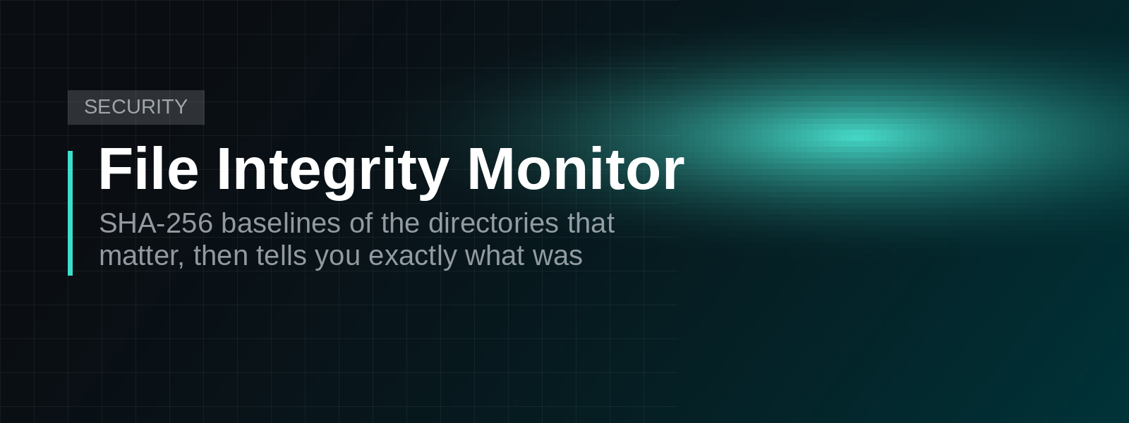 File Integrity Monitor screenshot